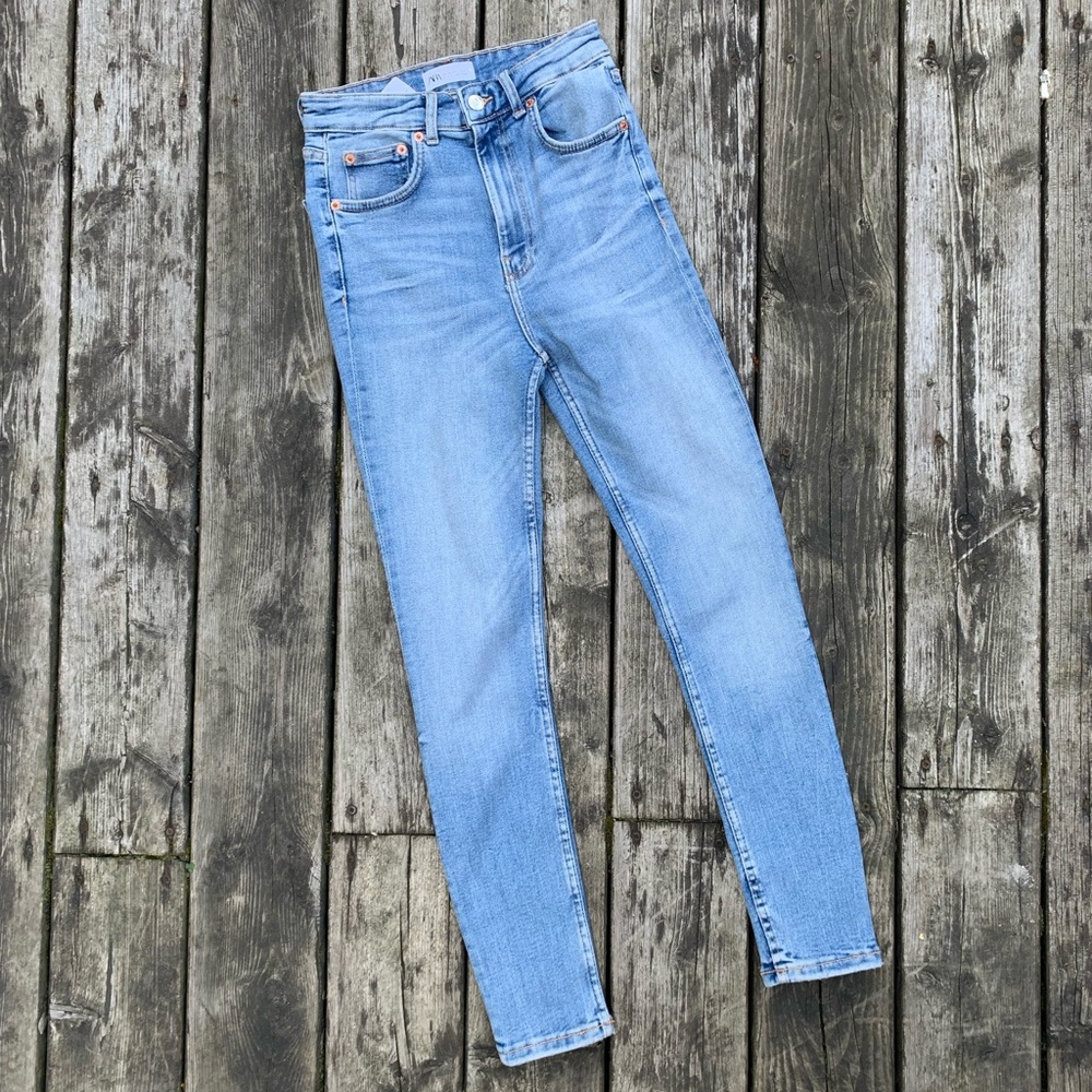 Zara High Rise Skinny Jeans